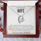 To My Beautiful Wife, Love Stories Are Great Forever Love Necklace