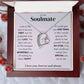 To My Soulmate Forever Love Necklace