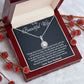 To My Beautiful Wife Greatest Joy Eternal Hope Necklace