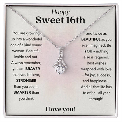 Sweet 16, Twice As Beautiful Alluring Beauty Necklace