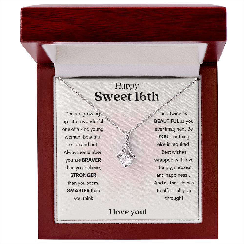 Sweet 16, Twice As Beautiful Alluring Beauty Necklace