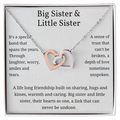 Big Sister & Little Sister - Trust Interlocking Hearts