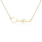 Personalized Signature Name Necklace