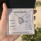 To My Soulmate Incredible Way Forever Love Necklace