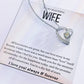 To My Beautiful Wife, Love Stories Are Great Forever Love Necklace