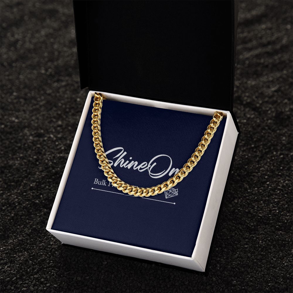 Cuban Link Chain Bulk Template