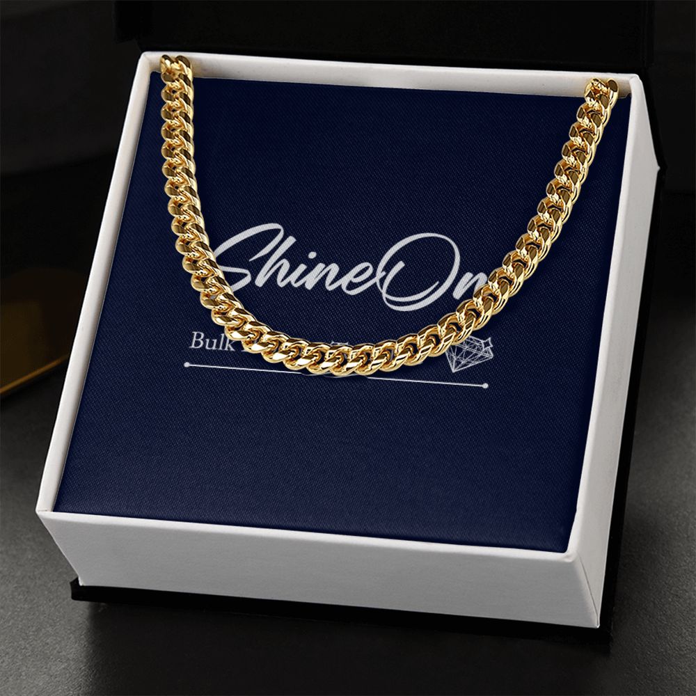 Cuban Link Chain Bulk Template