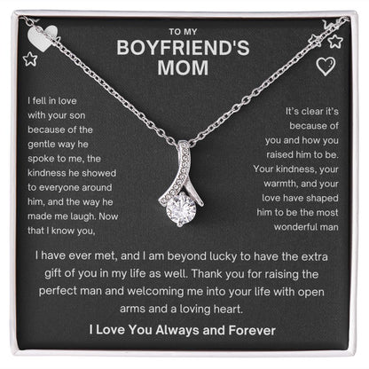 To My Boyfriends Mom - Perfect Man Alluring Beauty Necklace