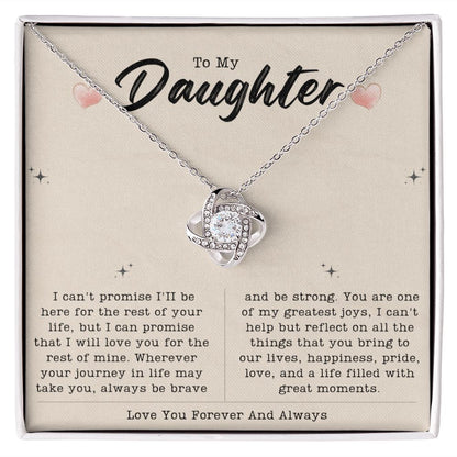 Daughter Gifts From Dad, Daughter Gift From Mom, To My Daughter Necklace, Father Daughter Gifts, Mothers Valentines Day Birthday Christmas Graduation Wedding Jewelry Gift For Teen Girls Women