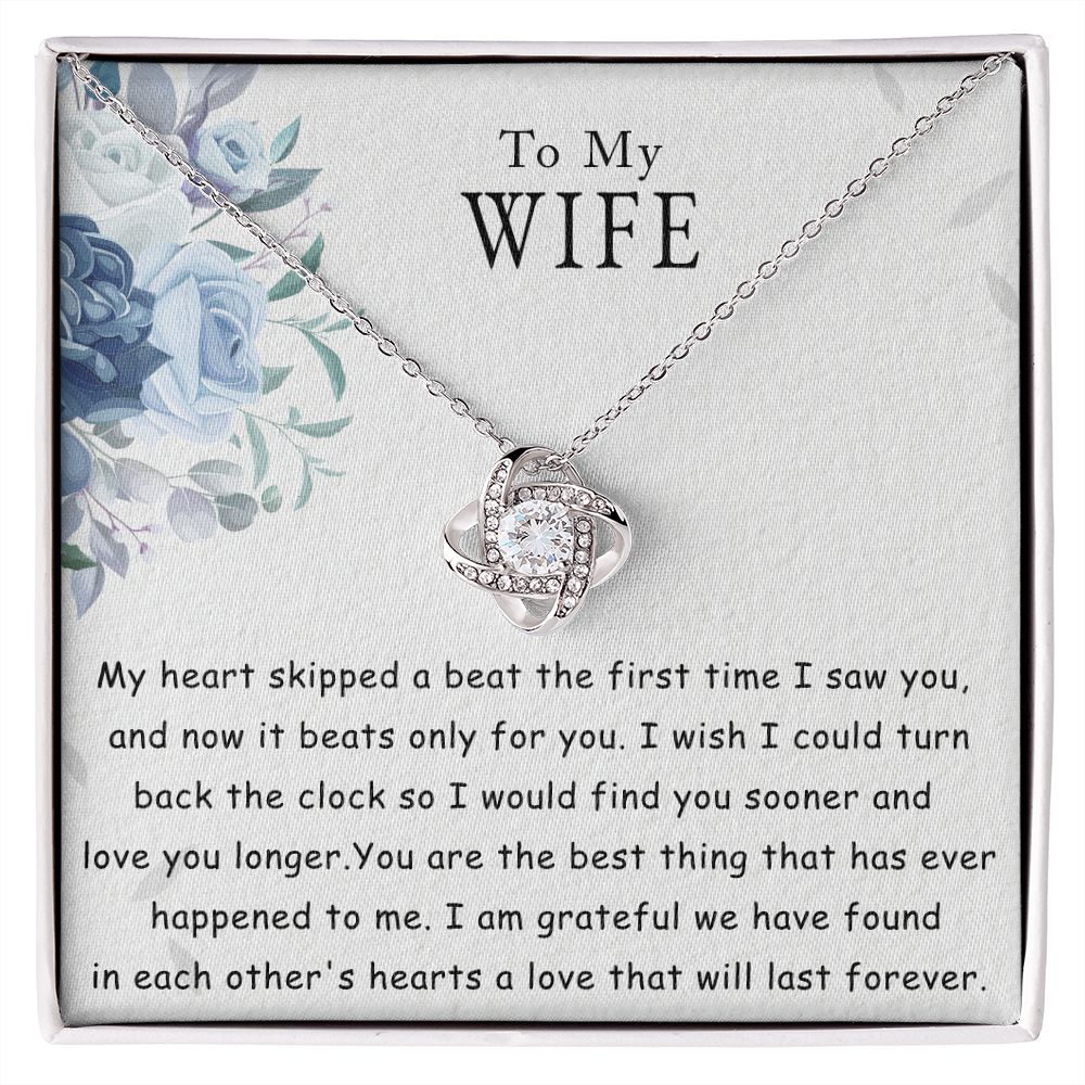 Wife Necklace Gifts from Husband, Christmas Gift For Wife,To My Wife Necklace From Husband,To My Soulmate Necklace For Women,Gifts For Wife Romantic,Birthday Mothers Valentines Day Anniversary Jewelry