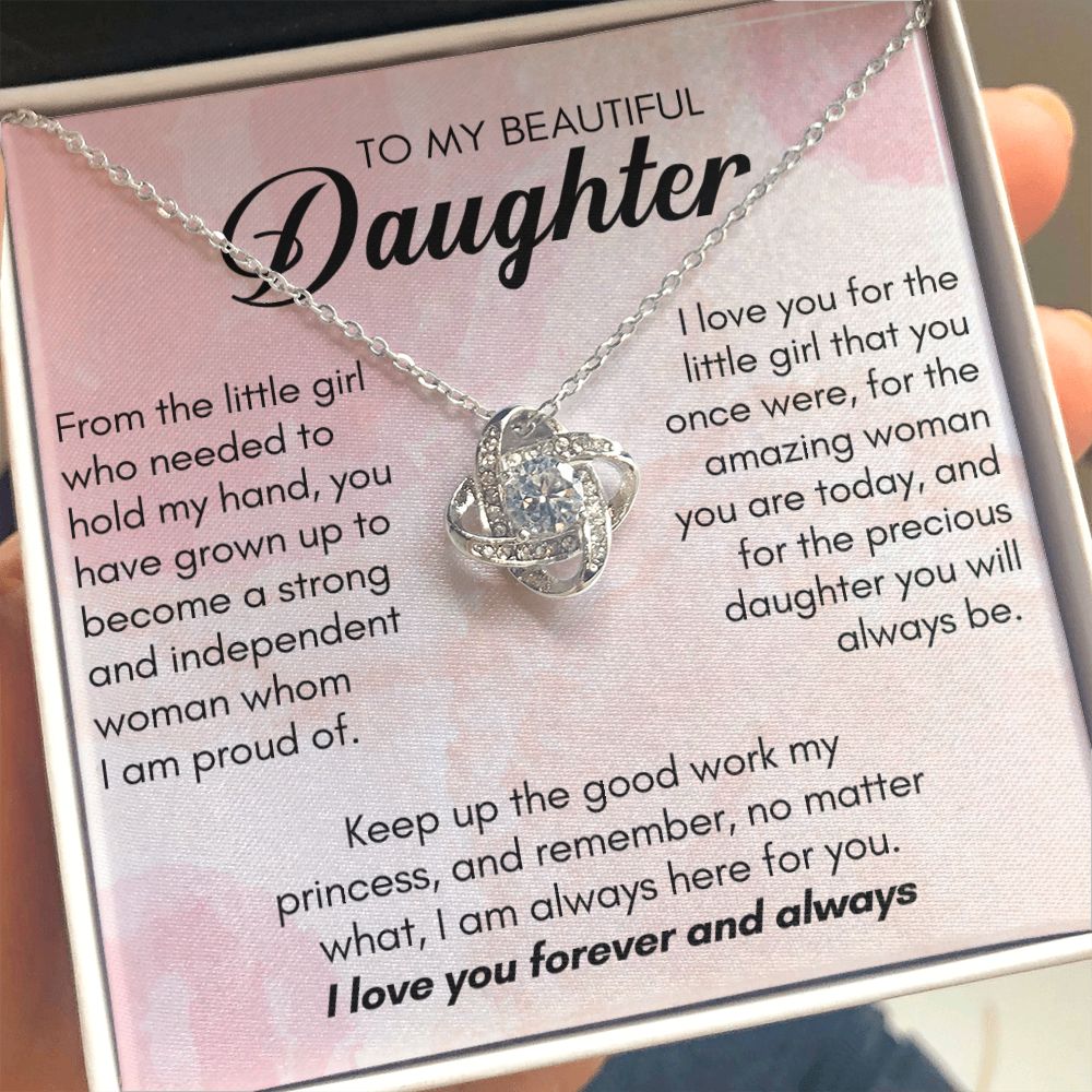 Necklace For Daughter, Sentimental Necklace, Daughter Birthday Gift, Daughter Graduation Gift, Daughter Gift Necklace, Christmas Gift For Her, Valentine's Day Present, Mothers Day Gifts