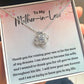 My Future Mother In Law Gifts 925 Sterling Silver Pendant Necklace, Mother in Law Gifts From Daughter in Law For Husbands Mom Christmas Mothers Day Birthday Wedding Present To My Bonus Mom Jewelry