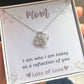 Gifts for Mom Mother Necklace Pendant Sterling Silver For Women Love Knot Bonus Mom Birthday Christmas Gifts, New In Law Mothers Day Jewelry, Necklaces for Mom, Best Mom Necklace Gift for Mother