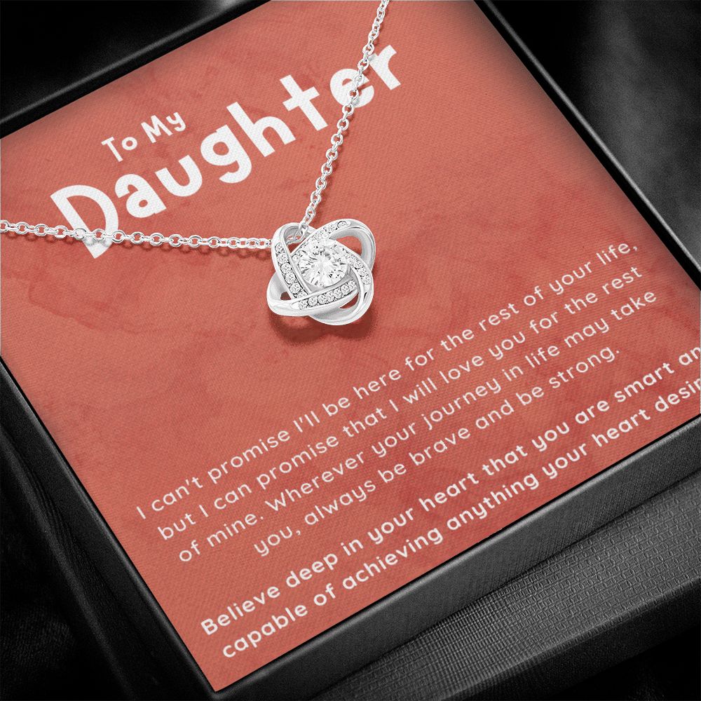 Daughter Gift From Mom , Mother Daughter Necklace, To My Daughter Necklace, Father Daughter Gifts, Mothers Valentines Day Birthday Christmas Graduation Wedding Jewelry Gift For Teen Girls Women