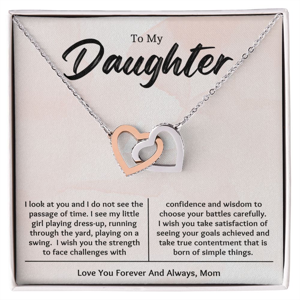 Daughter Gift From Mom To Daughter Necklace For Daughter Gift For Daughter From Mom Daughter Gift From Dad To Daughter Birthday Gift, Daughter Graduation Gift From Parents, Gift For Valentines Mothers