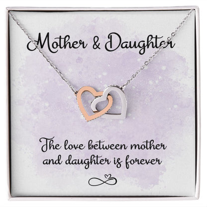 To My Daughter Necklace From Mom,Daughter Gifts From Mom,Mother Daughter Necklace,To My Daughter Necklace From Mommy On Birthday Christmas Mothers Valentines Day Anniversary Graduation Jewelry Pendant