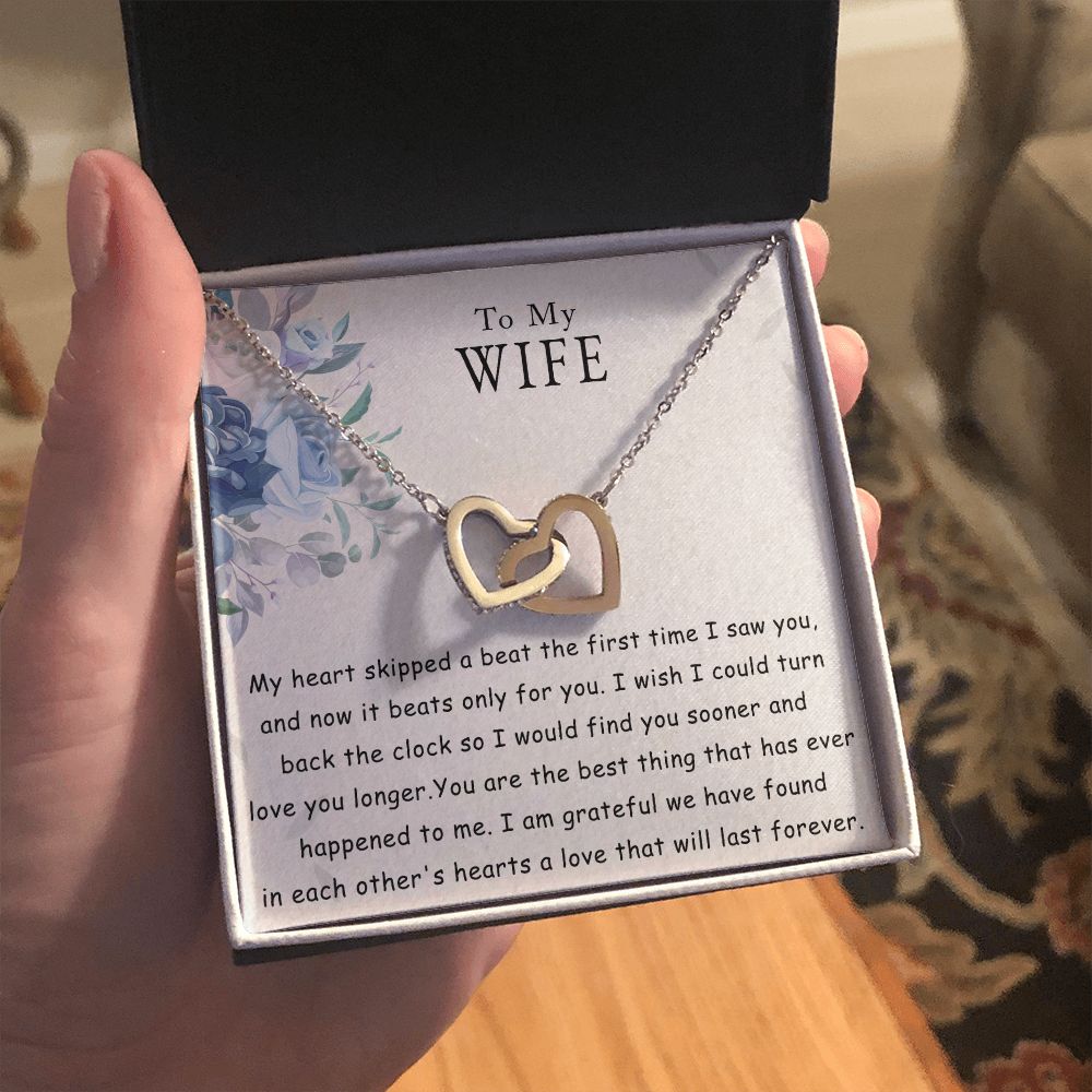 To My Wife Necklace From Husband, Gifts For Wife Romantic, Christmas Gift For Wife, To My Soulmate Necklace For Women, Wife Necklace Gift, Necklace For Wife,Birthday Valentines Day Anniversary Jewelry