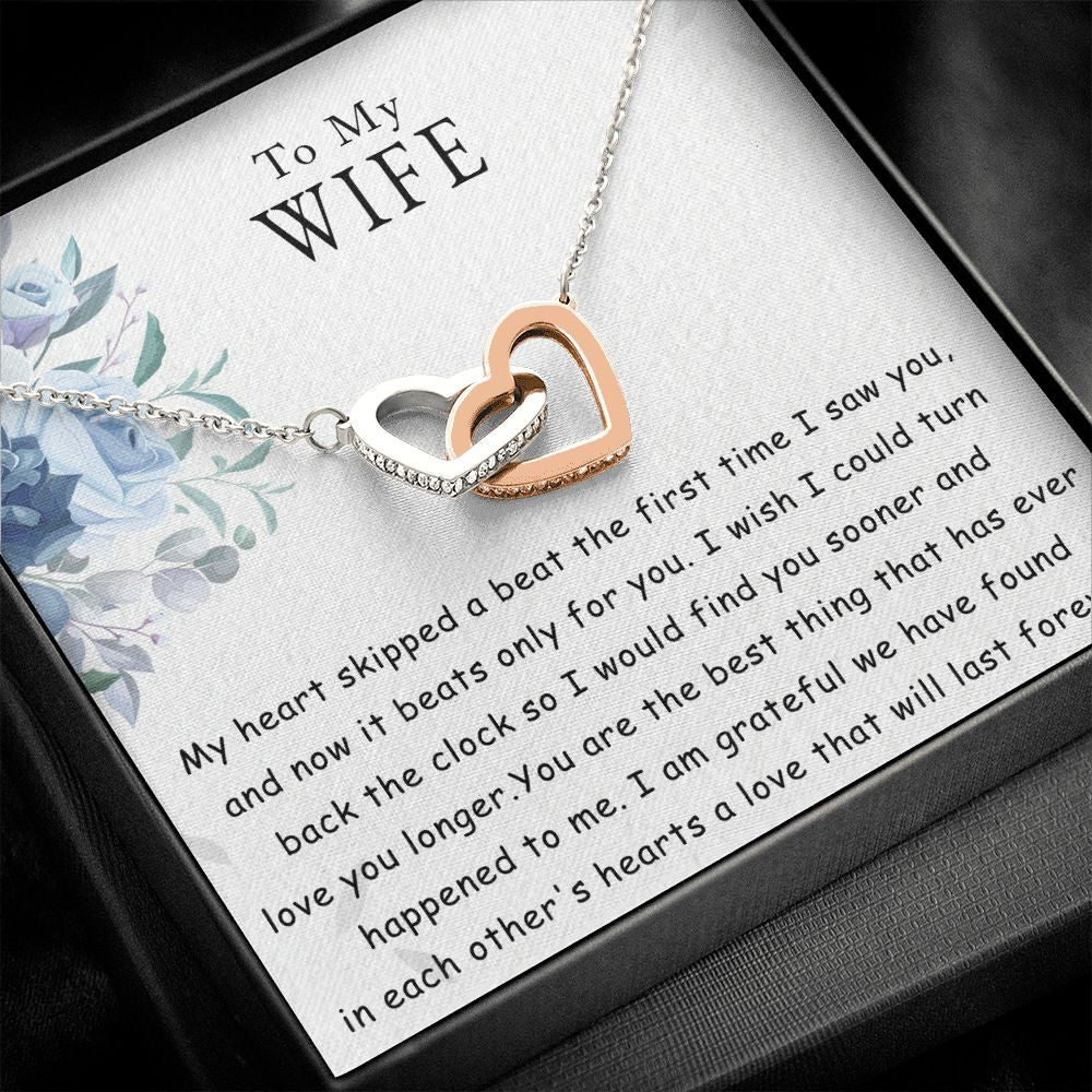 To My Wife Necklace From Husband, Gifts For Wife Romantic, Christmas Gift For Wife, To My Soulmate Necklace For Women, Wife Necklace Gift, Necklace For Wife,Birthday Valentines Day Anniversary Jewelry