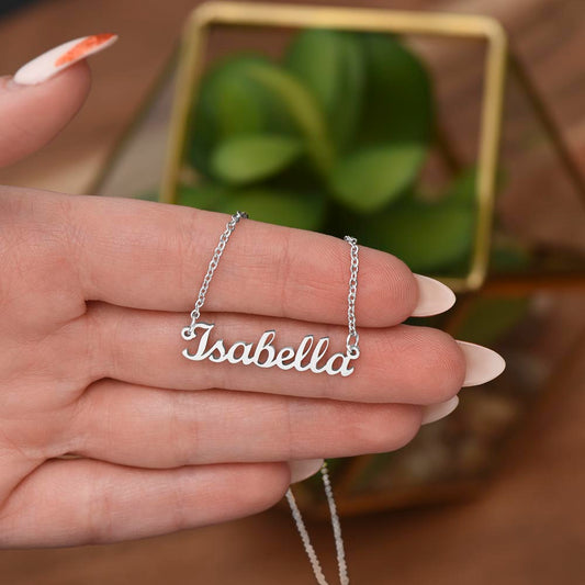 Daughter - You Are Braver - Custom Name Necklace