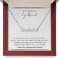 To My Beautiful Girlfriend How Special Custom Name Necklace