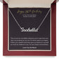 Happy 30th Birthday Milestone Custom Name Necklace