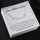 Dear Mother In Law Second Mom Signature Name Necklace