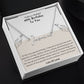 40th Birthday To You - Delightful Signature Name Necklace