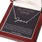 Happy 30th Birthday Milestone Signature Name Necklace