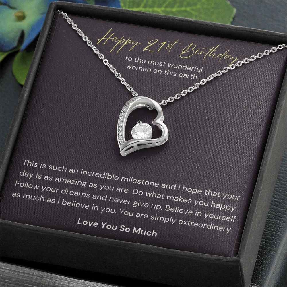 Wonderful Woman Forever Love Necklace